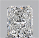 0.70 quilates, Radiante , Color E, claridad SI2 y certificado por GIA