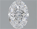 1.20 Carats, Oval D Color, SI2 Clarity and Certified by GIA