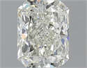 1.50 Carats, Radiant L Color, VVS2 Clarity and Certified by GIA