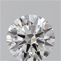 0.60 quilates, Redondo Ideal, Color H, claridad VS2 y certificado por GIA
