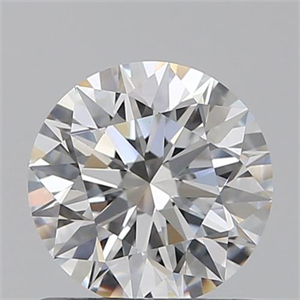Picture of 0.76 Carats, Round with Excellent Cut, E Color, VS1 Clarity and Certified by GIA