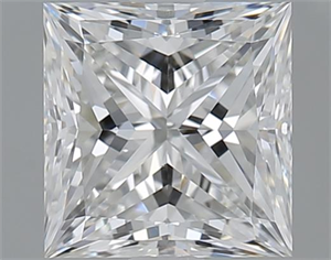 Picture of 1.70 Carats, Princess H Color, VS1 Clarity and Certified by GIA