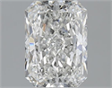 1.50 Carats, Radiant H Color, SI2 Clarity and Certified by GIA