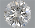 1.20 Carats, Round with Excellent Cut, K Color, SI1 Clarity and Certified by GIA