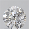 0.70 Carats, Round with Excellent Cut, E Color, VS2 Clarity and Certified by GIA