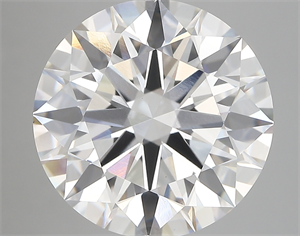 Picture of Lab Created Diamond 8.10 Carats, Round with ideal Cut, F Color, vvs2 Clarity and Certified by IGI
