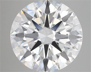 Picture of Lab Created Diamond 8.06 Carats, Round with ideal Cut, E Color, vs1 Clarity and Certified by IGI