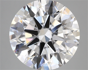 Picture of Lab Created Diamond 7.74 Carats, Round with ideal Cut, D Color, vs1 Clarity and Certified by IGI