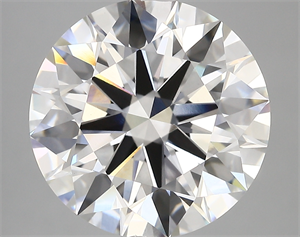 Picture of Lab Created Diamond 7.50 Carats, Round with ideal Cut, E Color, vvs2 Clarity and Certified by IGI