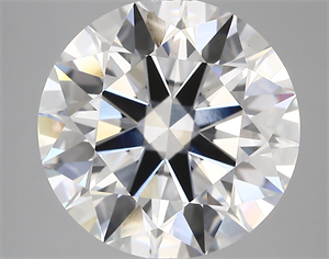 Picture of Lab Created Diamond 7.48 Carats, Round with ideal Cut, D Color, vs1 Clarity and Certified by IGI