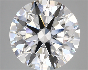 Picture of Lab Created Diamond 7.47 Carats, Round with ideal Cut, E Color, vvs2 Clarity and Certified by IGI