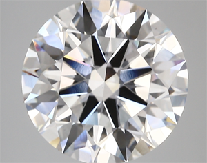 Picture of Lab Created Diamond 6.44 Carats, Round with ideal Cut, E Color, vs1 Clarity and Certified by IGI