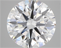 Del inventario de diamantes de laboratorio, 6.32 quilates, Redondo , Color D, claridad vs1 y certificado IGI
