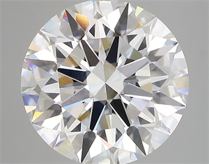 Picture of Lab Created Diamond 6.09 Carats, Round with ideal Cut, E Color, vs1 Clarity and Certified by IGI