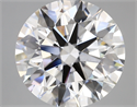 Del inventario de diamantes de laboratorio, 6.09 quilates, Redondo , Color D, claridad vs1 y certificado IGI
