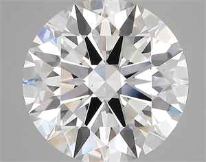 Picture of Lab Created Diamond 6.06 Carats, Round with ideal Cut, E Color, vs1 Clarity and Certified by IGI