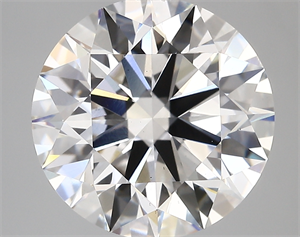 Picture of Lab Created Diamond 6.04 Carats, Round with ideal Cut, D Color, vs1 Clarity and Certified by IGI