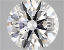 Del inventario de diamantes de laboratorio, 6.03 quilates, Redondo , Color D, claridad vvs2 y certificado IGI