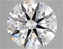 Lab Created Diamond 6.02 Carats, Round with ideal Cut, E Color, vs1 Clarity and Certified by IGI