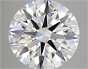 Lab Created Diamond 5.27 Carats, Round with ideal Cut, E Color, vs1 Clarity and Certified by IGI