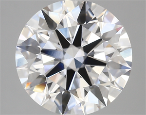 Picture of Lab Created Diamond 5.27 Carats, Round with ideal Cut, D Color, vs1 Clarity and Certified by IGI