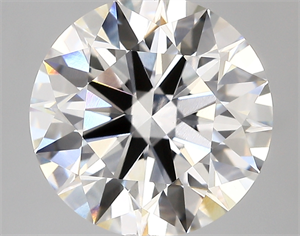 Picture of Lab Created Diamond 5.23 Carats, Round with ideal Cut, F Color, vvs2 Clarity and Certified by IGI