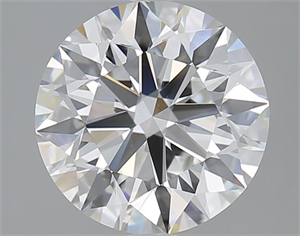 Picture of 2.90 Carats, Round with Excellent Cut, E Color, VS2 Clarity and Certified by GIA
