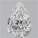 0.70 Carats, Pear D Color, VS1 Clarity and Certified by GIA