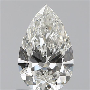 Picture of 0.60 Carats, Pear I Color, SI1 Clarity and Certified by GIA