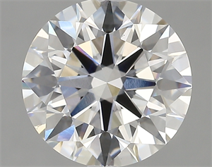 Picture of Lab Created Diamond 3.35 Carats, Round with ideal Cut, E Color, vs1 Clarity and Certified by IGI
