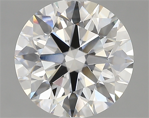 Picture of Lab Created Diamond 3.35 Carats, Round with ideal Cut, E Color, vvs1 Clarity and Certified by IGI