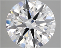 Del inventario de diamantes de laboratorio, 3.34 quilates, Redondo , Color D, claridad vvs2 y certificado IGI
