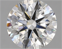 Lab Created Diamond 3.28 Carats, Round with ideal Cut, E Color, vvs2 Clarity and Certified by IGI