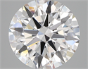 Del inventario de diamantes de laboratorio, 3.26 quilates, Redondo , Color D, claridad vvs2 y certificado IGI