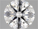 Lab Created Diamond 3.23 Carats, Round with excellent Cut, D Color, vs1 Clarity and Certified by GIA