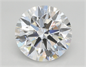 Lab Created Diamond 3.23 Carats, Round with excellent Cut, D Color, vs1 Clarity and Certified by GIA