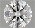 Lab Created Diamond 3.21 Carats, Round with ideal Cut, E Color, vvs2 Clarity and Certified by IGI