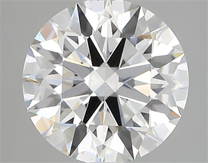 Picture of Lab Created Diamond 3.18 Carats, Round with ideal Cut, D Color, vs1 Clarity and Certified by IGI