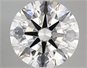 Del inventario de diamantes de laboratorio, 3.17 quilates, Redondo , Color D, claridad vvs2 y certificado IGI