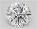 Del inventario de diamantes de laboratorio, 3.13 quilates, Redondo , Color D, claridad vvs2 y certificado IGI