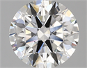 Del inventario de diamantes de laboratorio, 3.07 quilates, Redondo , Color F, claridad vs1 y certificado IGI