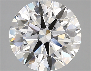 Picture of Lab Created Diamond 3.05 Carats, Round with ideal Cut, D Color, vs1 Clarity and Certified by IGI