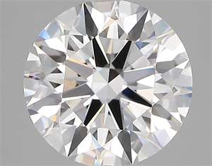 Picture of Lab Created Diamond 3.05 Carats, Round with ideal Cut, D Color, vs1 Clarity and Certified by IGI