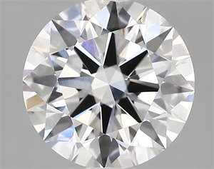 Picture of Lab Created Diamond 3.02 Carats, Round with ideal Cut, D Color, vvs2 Clarity and Certified by IGI