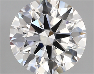 Picture of Lab Created Diamond 2.88 Carats, Round with ideal Cut, E Color, vs1 Clarity and Certified by IGI