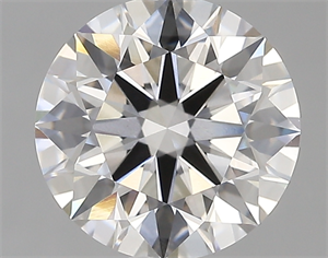 Picture of Lab Created Diamond 2.86 Carats, Round with ideal Cut, E Color, vvs1 Clarity and Certified by IGI