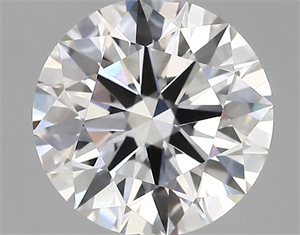 Picture of Lab Created Diamond 2.85 Carats, Round with ideal Cut, D Color, vs1 Clarity and Certified by IGI
