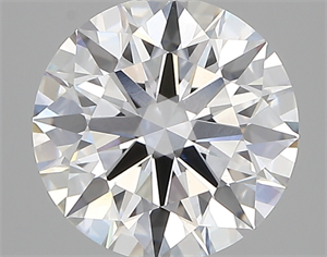 Picture of Lab Created Diamond 2.85 Carats, Round with ideal Cut, D Color, vs1 Clarity and Certified by IGI