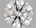 Del inventario de diamantes de laboratorio, 2.81 quilates, Redondo , Color E, claridad vvs2 y certificado IGI