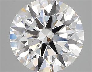 Picture of Lab Created Diamond 2.80 Carats, Round with ideal Cut, E Color, vvs1 Clarity and Certified by IGI